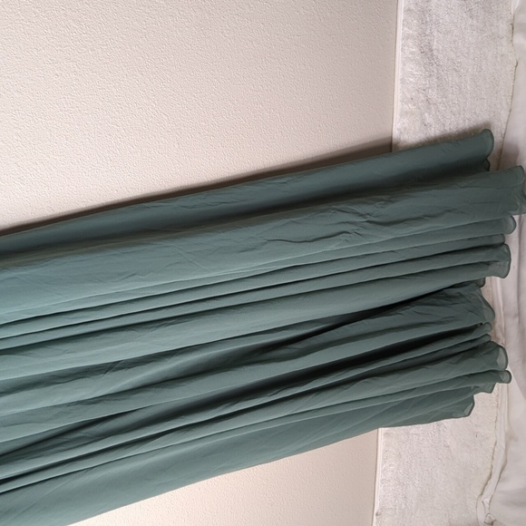 Birdy Grey Kaia Dress Women's XL Sea Glass Maxi Dress Gown - Picture 15 of 16